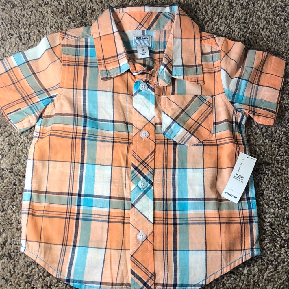NEW with tags Old Navy casual button down 2T